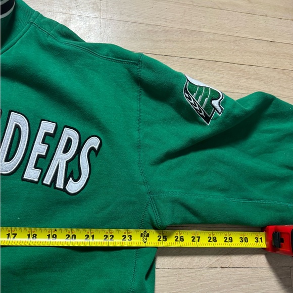 Green Saskatchewan Rough Riders CFL full zip sweatshirt - Picture 5 of 7